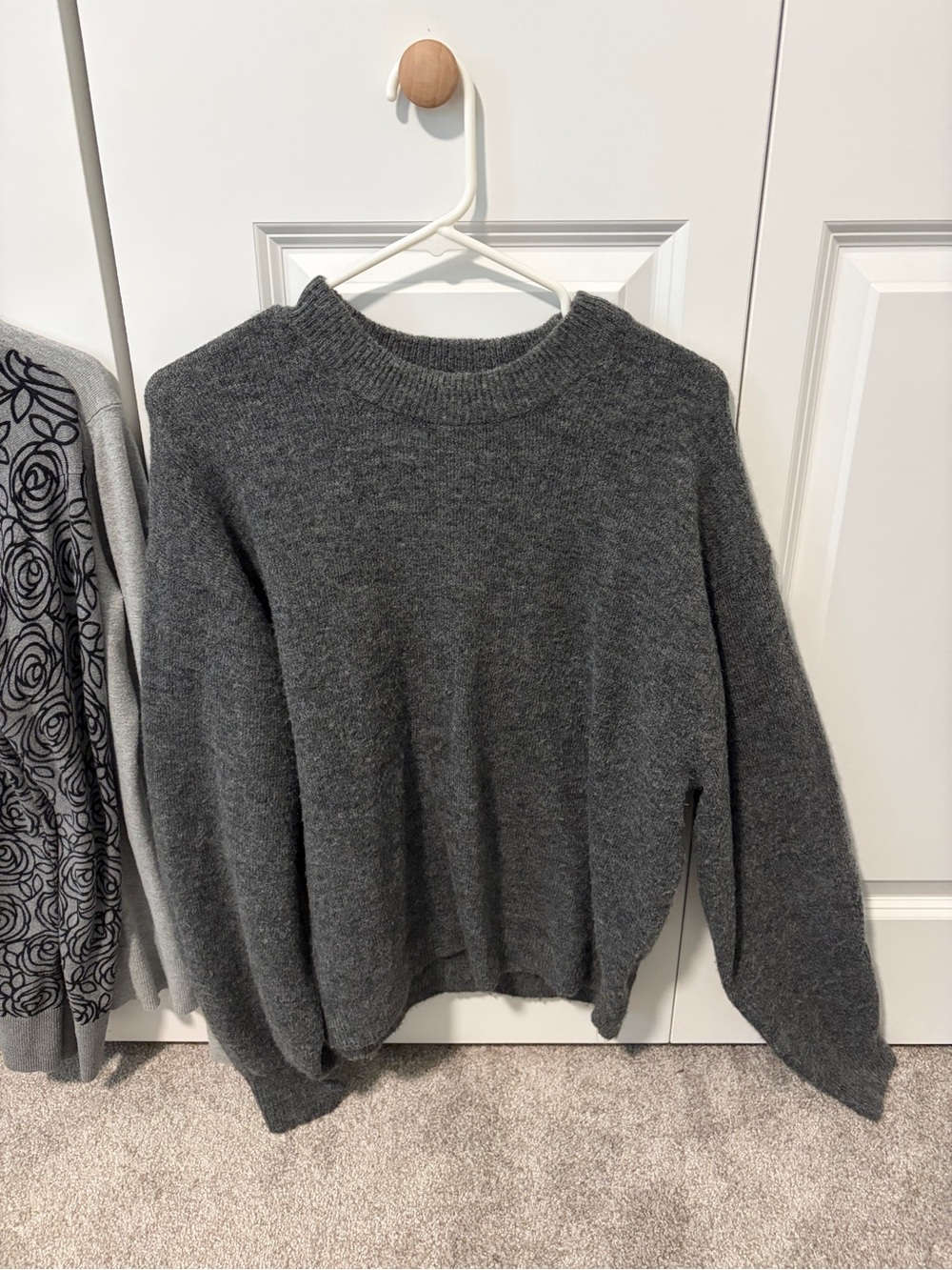 H&M Dark Gray Crewneck Sweater